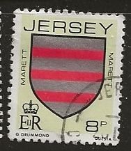 Great Britain - Jersey  ||| Scott # 254 - Used