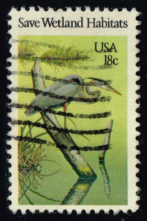 US #1921 Great Blue Heron; Used (0.25)
