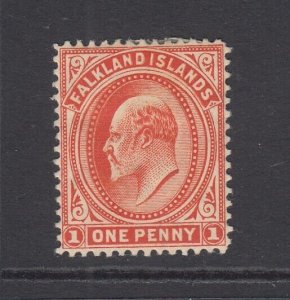 Falkland Islands, Scott 23b (SG 44c), MHR, Thick Paper