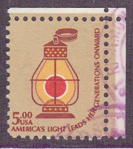 U.S. # 1612, Five Dollar Lantern, Used