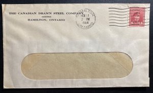 1944 Hamilton Canada Canadian Drawn Steel Window Cover