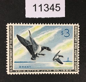 MOMEN: US STAMPS # RW30 MINT OG NH VF+ $100  LOT #11345