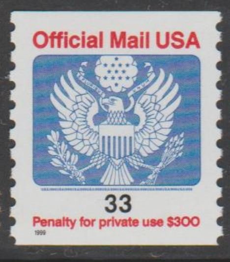 U.S. Scott #O157 Official Mail Stamp - Mint NH Single