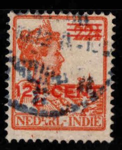 Netherlands Indies  Scott 145 used surcharged Queen Wilhelmina stamp