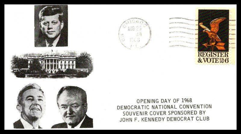 1968 Democratic national Convention - Unknown Cachet