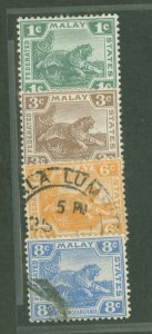 Malaya #38/46 Used