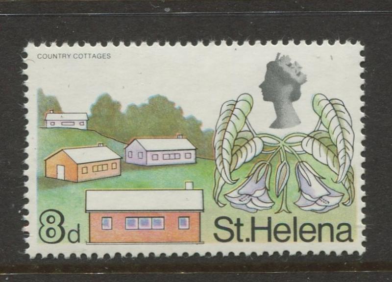 St Helena #216 MNH 1968 Single 8d Stamp