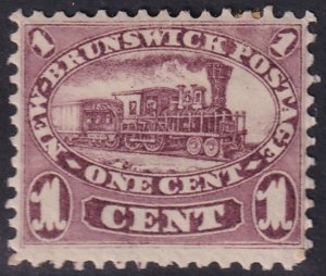 New Brunswick 1860 Sc 6 MH* some disturbed gum