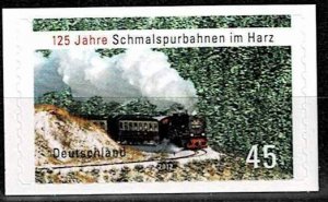 Germany 2012,Sc.#2655 MNH, 125 years in the Harz narrow-gauge railways, self-adh