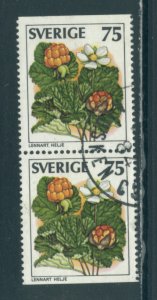 Sweden 1217  Used Pair (13