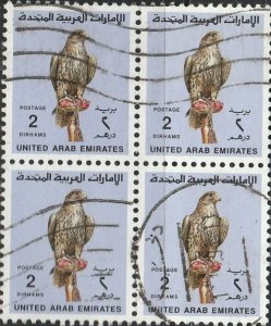 United Arab Emirates, #306 Used Block From 1990