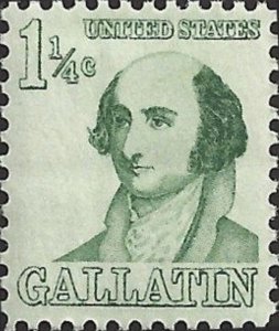 1279 United States Mint Never Hinged Albert Gallatin MNH Stamp for Collection