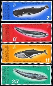 British Antarctic BAT Stamps MNH XF Whales