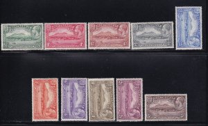 Montserrat Scott # 75 - 84 Set VF OG lightly hinged cv $ 194 ! see pic !