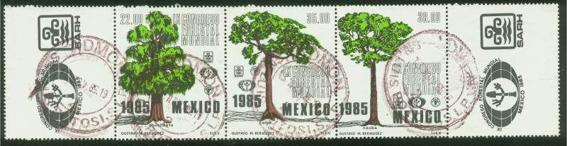 MEXICO 1392a, 9th World Forestry Congress USED. F-VF.