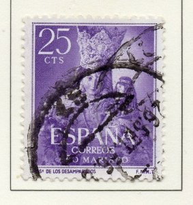 Spain 1954 Early Issue Fine Used 25c. NW-136624