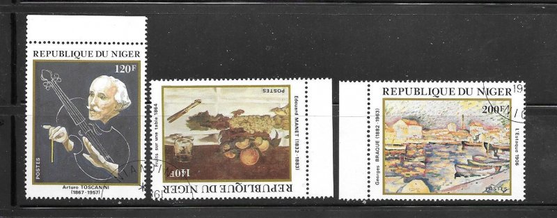 Niger, set of six