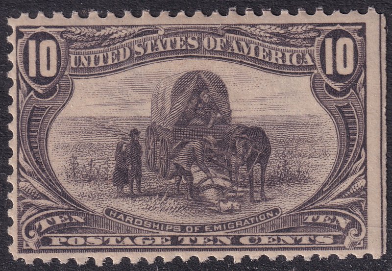 #290 Mint NH, Fine, SE (CV $425 - ID50497) - Joseph Luft