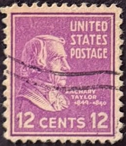 US stamp #817 used