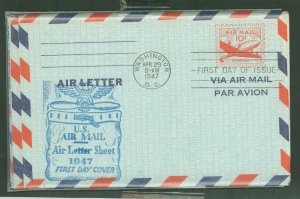 US UC16-38 Airmail envelopes  assortment of 9 1st day envelopes 24 c16, 3-32a 2-35 & 2 UC38 all are unaddressed.