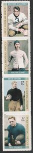 3808-3811 MNH Early Fooitball Heroes strip of 4