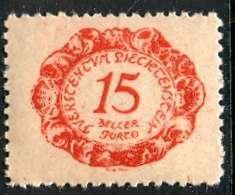 Liechtenstein; 1920: Sc. # J3: MNH Single Stamp