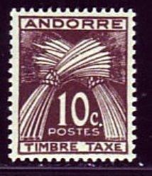 Andorra - French J32 FVF MNH