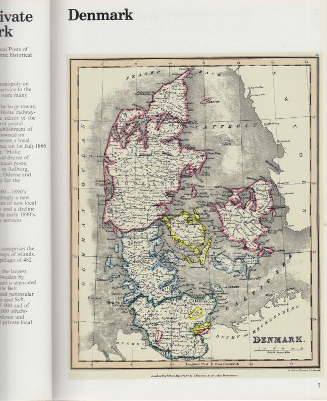 The Private Local Posts of Denmark, by Christensen, Ringström. deLuxe Edition