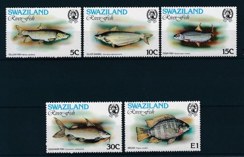 [26499] Swaziland 1980 Marine Life Fish MNH