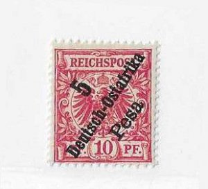 German East Africa Sc #8  5p on 10pf LH VF