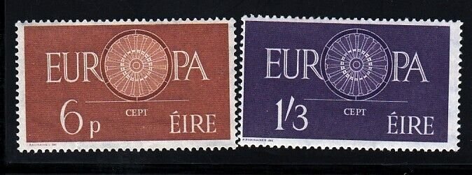 Ireland Sc 175-6 NH set of 1960 - Europa