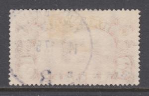 Denmark Sc 135 used. 1915 5k dark red General Post Office, sound, nice cancel