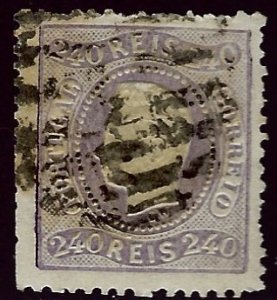 Portugal SC#33 Used F-VF trimmed perfs SCV$475.00...Would fill a great Spot!