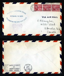 # 681 Airmail First Day Cover with cachet from Cincinnati, OH - 10-19-1929