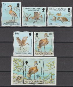 CAYMAN  ISLANDS 1994 SG 778/82 + MS 783  MNH