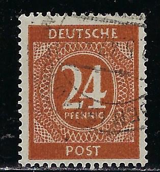 Germany AM Post Scott # 544, used