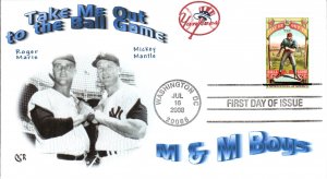 #4341 Take Me Out to the Ballgame QCR FDC