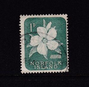 Norfolk Island 1960 Definitives 1d Used