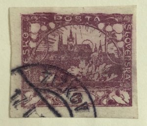 AlexStamps CZECHOSLOVAKIA #1 SUPERB Used 