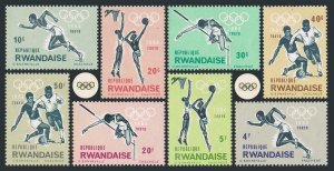 Rwanda 76-83,83a,MNH.Michel 77-84,Bl.2. Olympics Tokyo-1964.Soccer,Basketball,