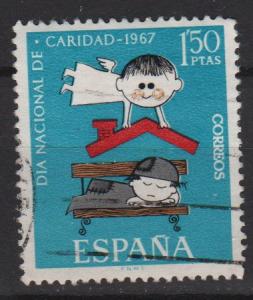 Spain 1967 - Scott 1471 used - Guardian Angel