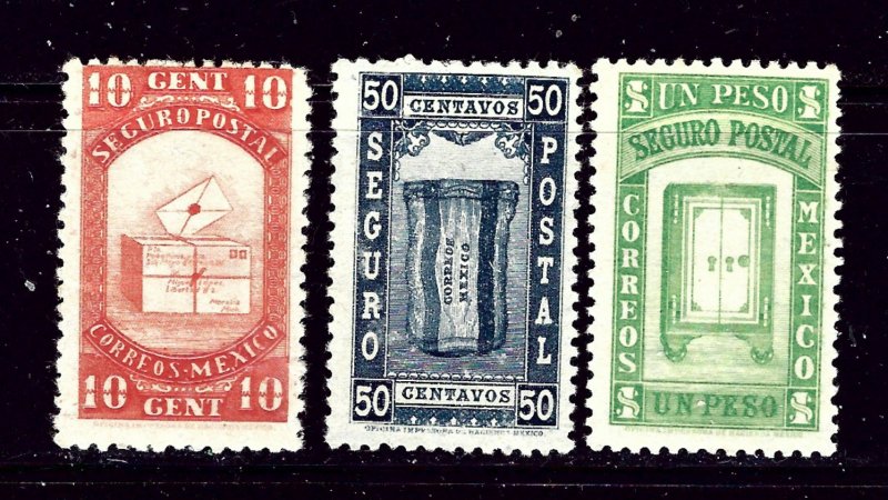 Mexico G1-3 MH 1935 set