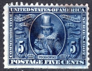 #330 Used, Fine, Small fault (CV $30 - ID26569) - Joseph Luft