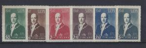 Finland, 233-38, Pres. Risto Ryfi Singles, **LH**