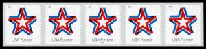 USA 5362 Mint (NH) Star Ribbon Coil Stamp PNC 5 #B111