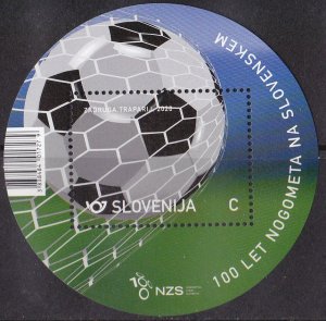 Slovenia 2020 MNH Stamps Souvenir Sheet Scott 1396 Sport Football Soccer