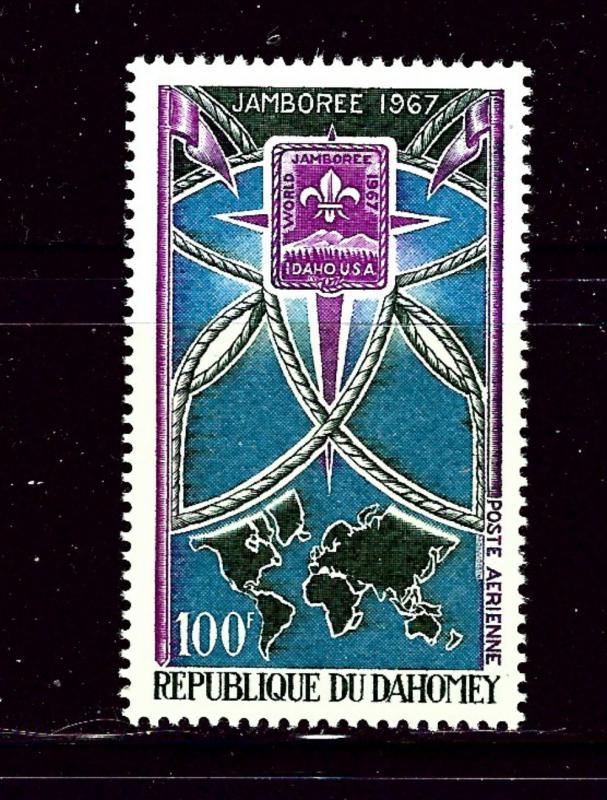 Dahomey C59 MNH 1967 Boy Scout Jamboree