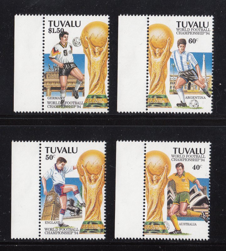 Tuvalu Scott #666-669 MNH