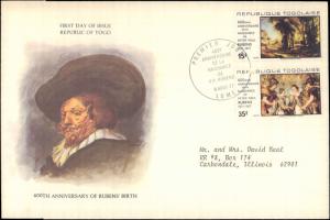 Togo, Worldwide First Day Cover