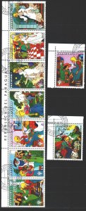 Paraguay. 1979. 3185-93. Fairy Tales, UNICEF. USED.